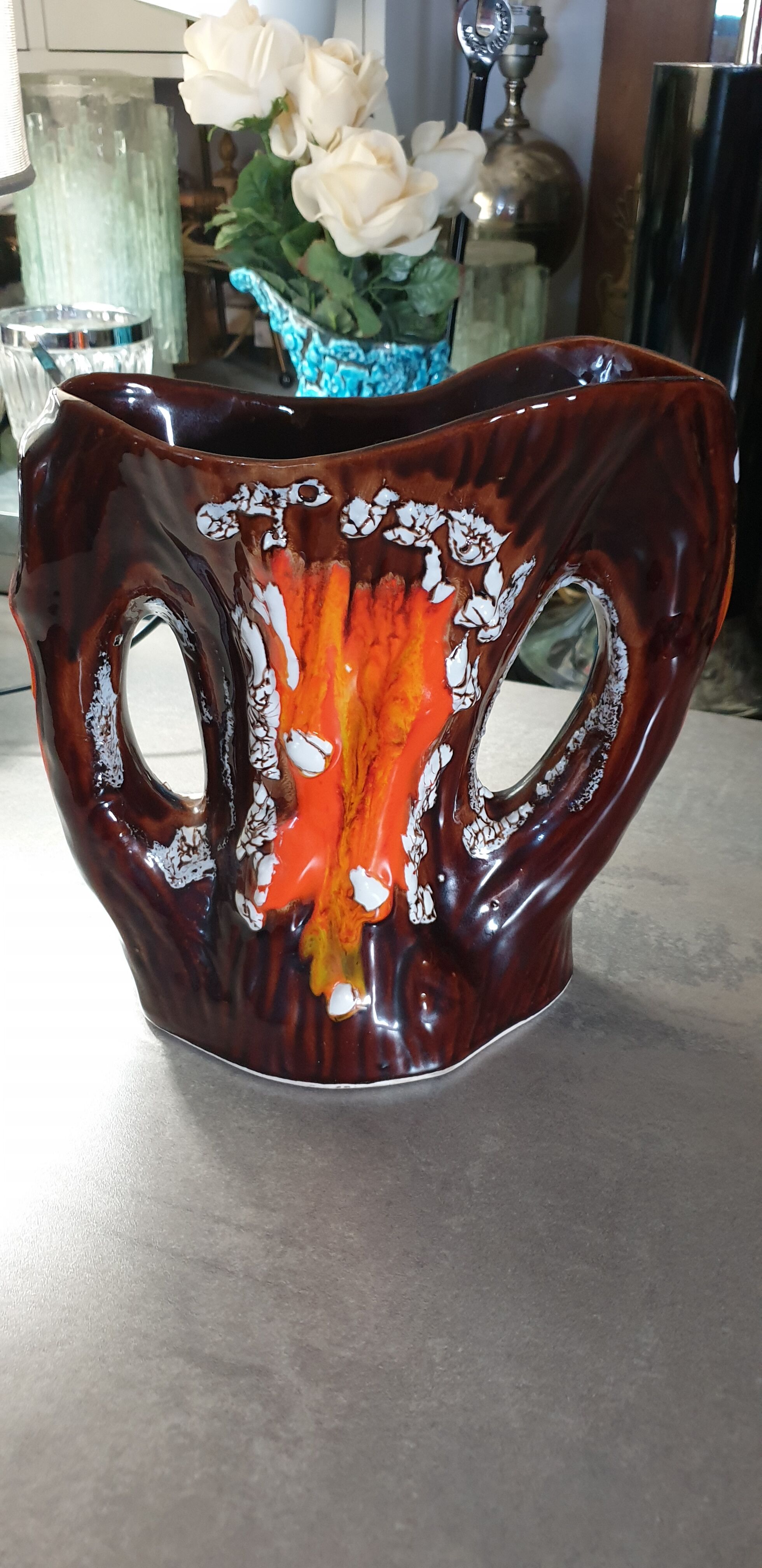 Vintage dabbling pitcher