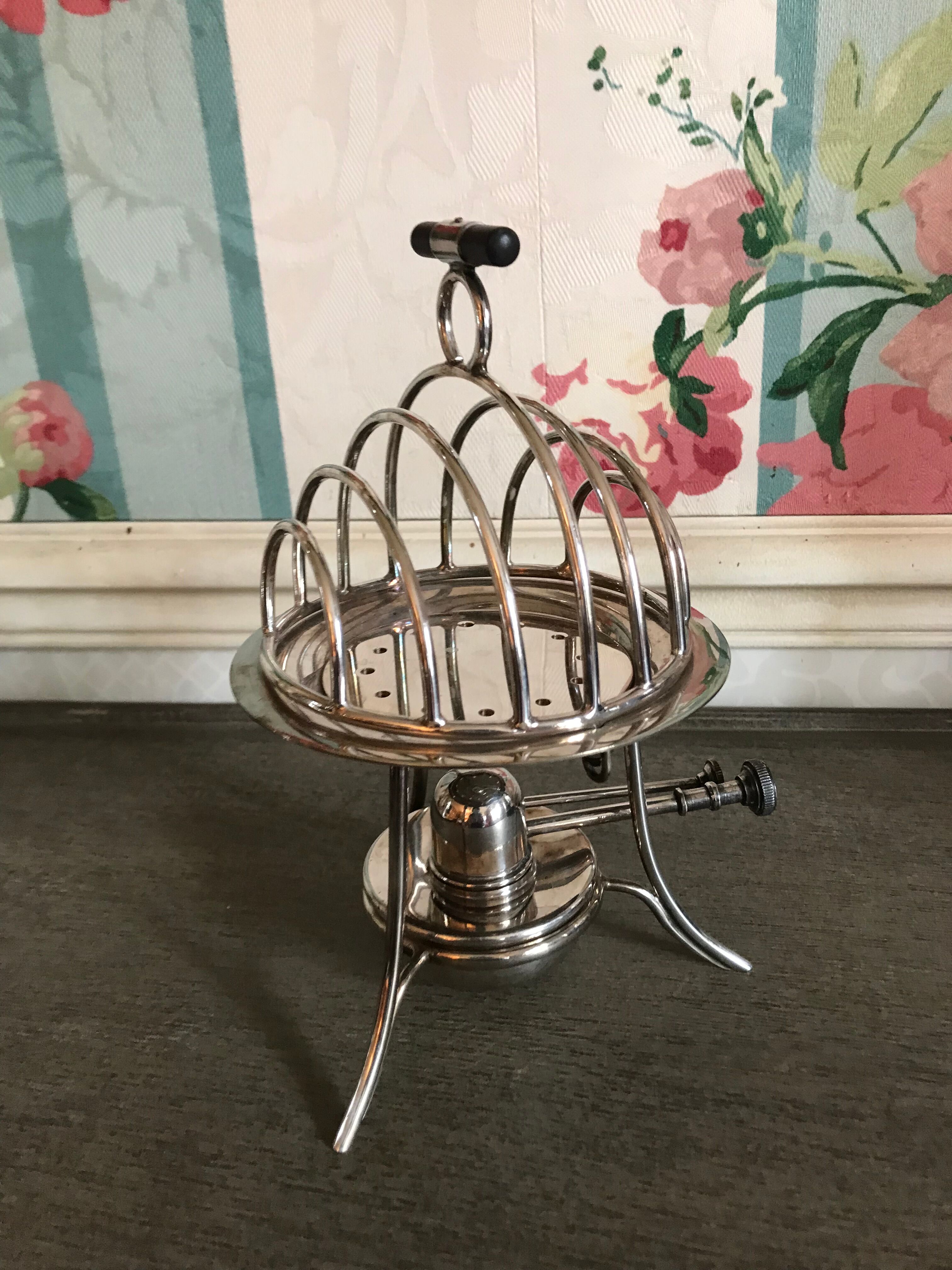 Door Toast Heated Silver Metal