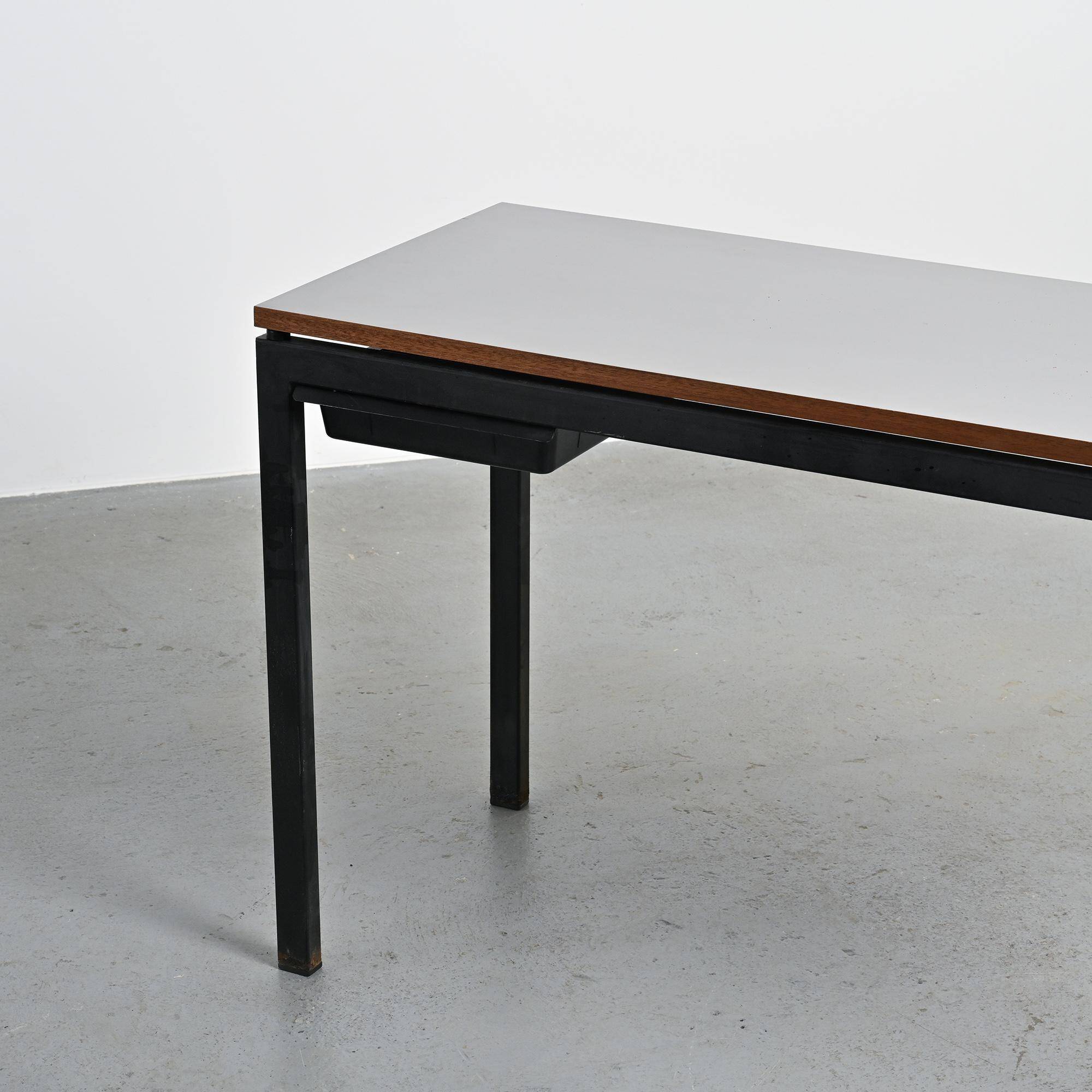 Cansado desk by Charlotte Perriand, circa 1962.