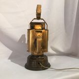Vintage SNCF table lamp