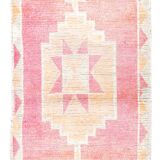 Tapis de couloir vintage Orientel rose clair 3x11, 96x333 cm