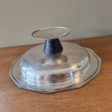 Art Deco silver-plated bowl by Bouillet and Bourdelle