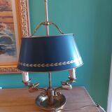 BOUILLOTTE LAMP IN BRONZE, SIGN DECOR