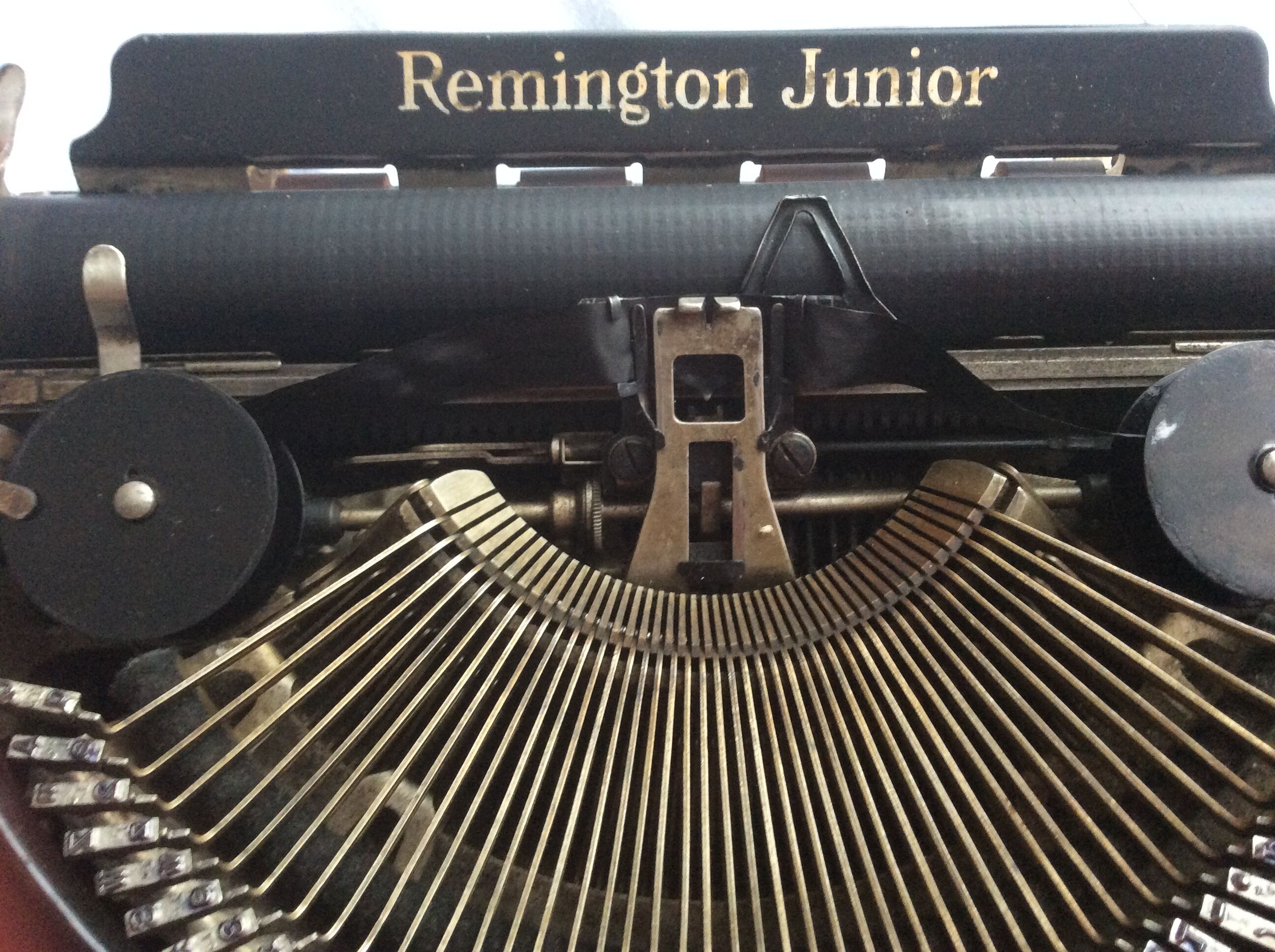 Old Remington Junior portable typewriter