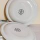 Six assiettes à dessert en porcelaine Anglaise DUDSON BROTHERS 70'