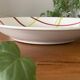 Old hollow earthenware dish from gien