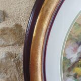 Old bouquet of flowers painting