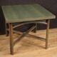 Italian design table in exotic wood from the 80s