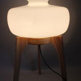 1970s Oak ULUV Floor Lamp, Czechoslovakia
