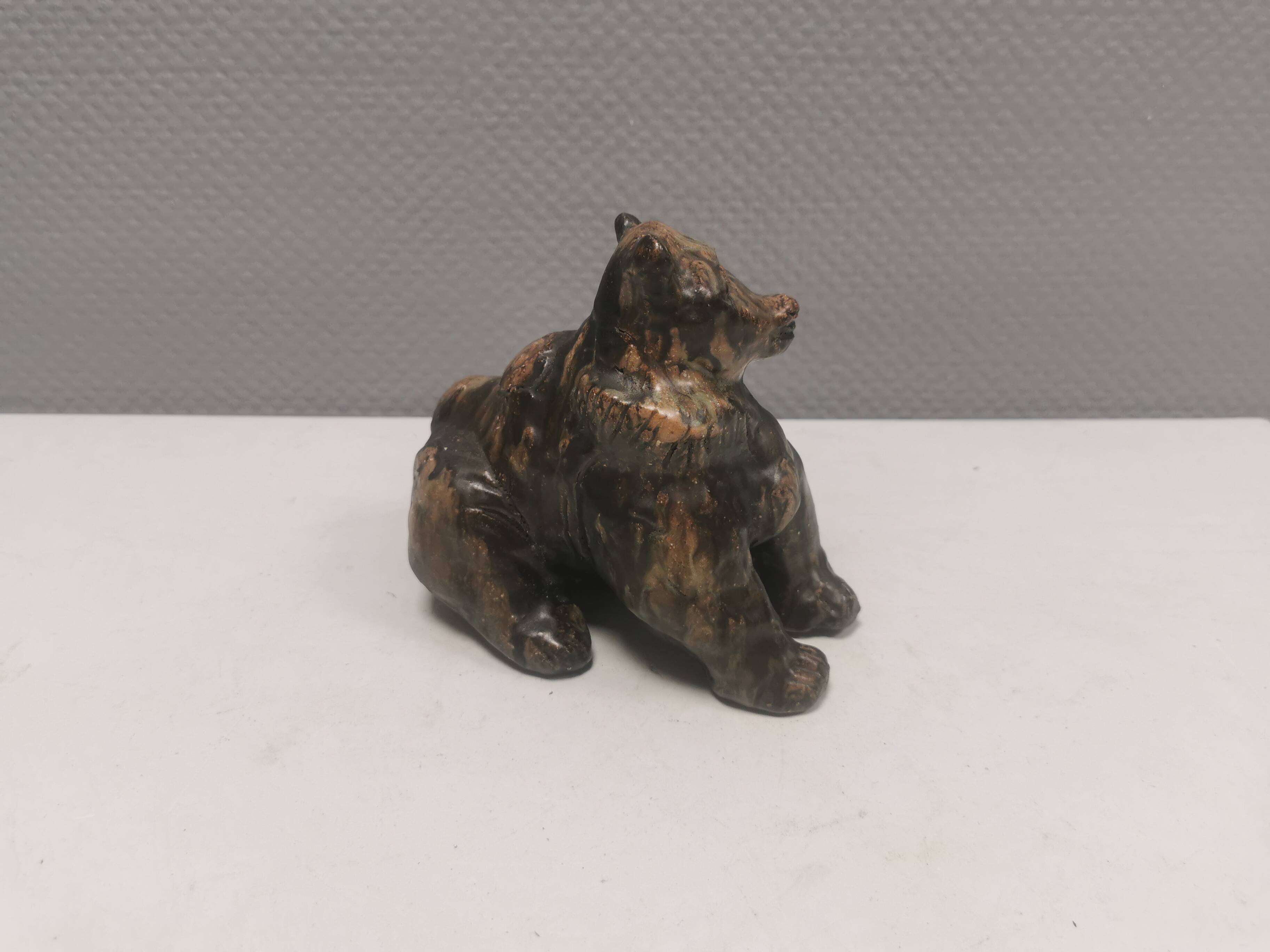 Beautiful ceramic bear, Danish and estimated to be from the 1960-70s.