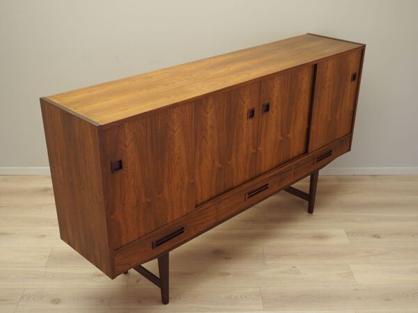Enfilade en palissandre, design danois, années 1960, production : Danemark