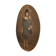 Portrait d'ancêtres sur carton vintage
