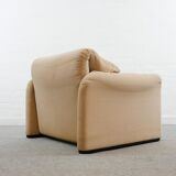 Set of Maralunga 2-seater & armchair by Vico Magistretti for Cassina, Italy