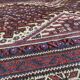 Old Afghan wool rug 270x186cm