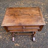 Napoleon III solid wood bedside table