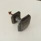 Antique art deco central door handle door pull