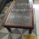Tray coffee table decorated with a wrought iron trellis from 60-70