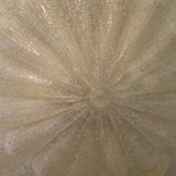 Flower-shaped press glass and glass ceiling light