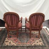 2 fauteuil style Louis XVI