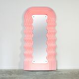 Ultrafragola LED mirror by Ettore Sottsass