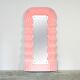 Ultrafragola LED mirror by Ettore Sottsass