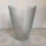 Vase polka dots Italy round in relief