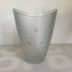 Vase with polka dots, Italy, round with relief.