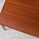 Midcentury Danish dining table in teak by Grete Jalk for Glostrup 1960s