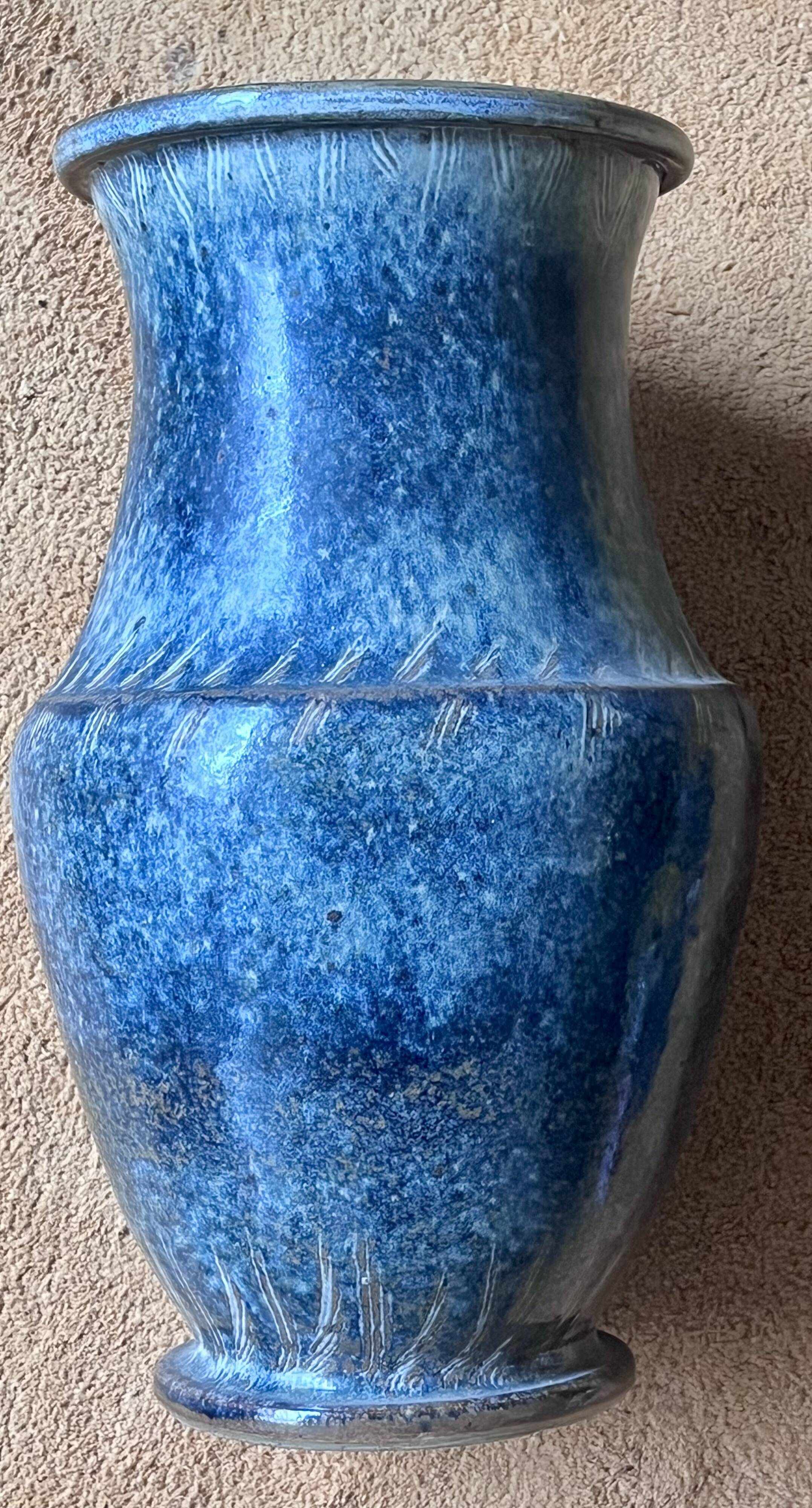 Large ceramic vase - Signed Delmotte - 30 cm - Excellent condition