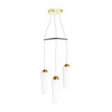 "boomerang"  chandelier 1960