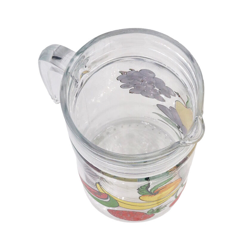 Vintage fruit juice pitcher