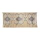 Contemporary Geometric Artisian Raw Cotton South American Sculpture / Tape