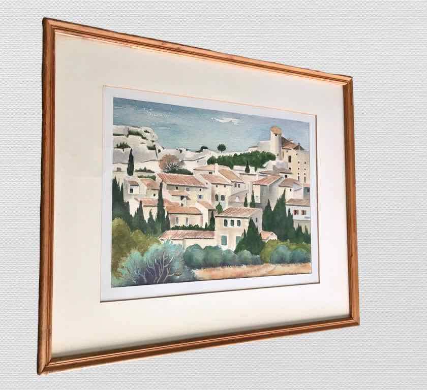 Aquarelle Village provençal