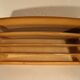 Letter holder, wooden mail holder from the 1950s