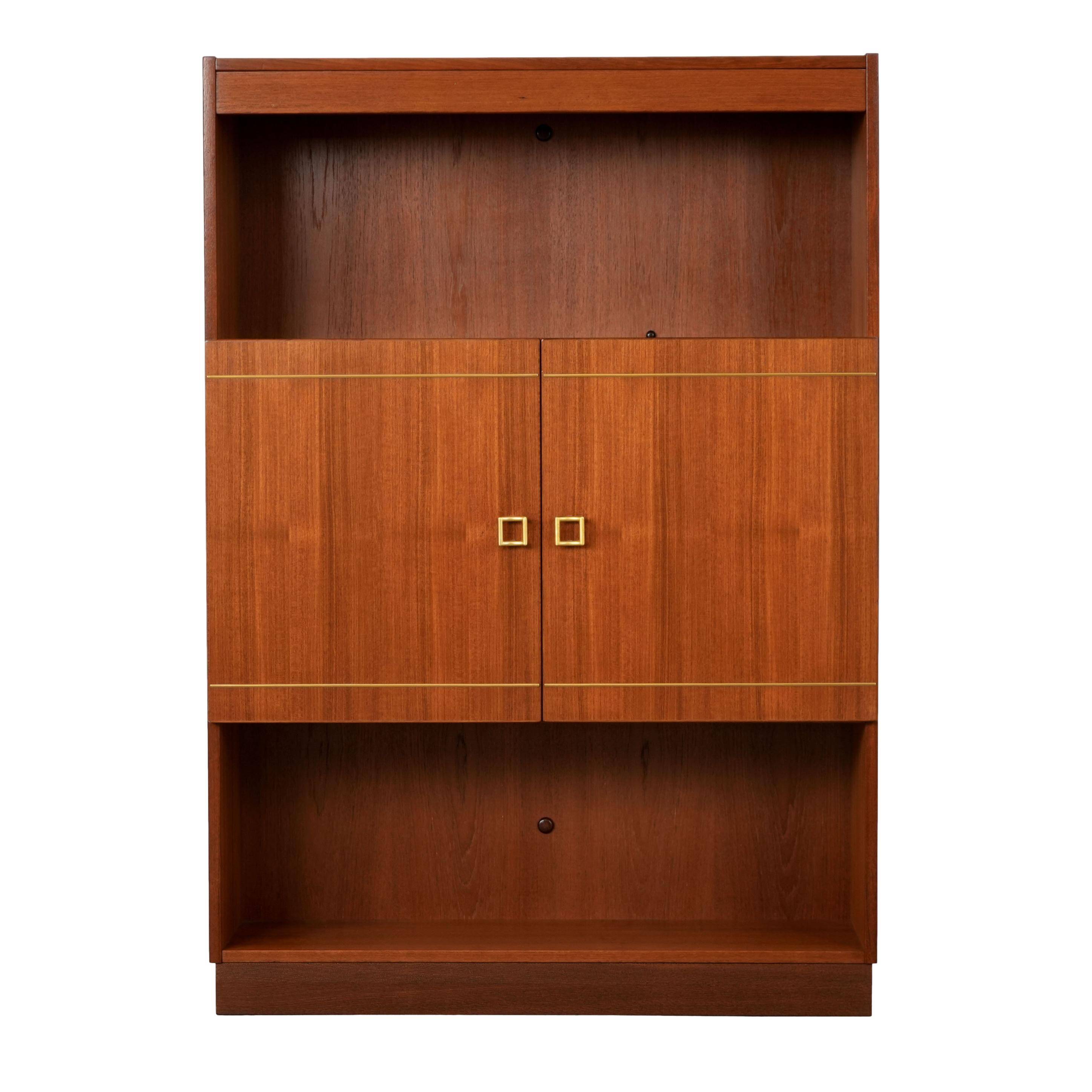 Teak bookcase, Danish design, 1970s, production: Denmark