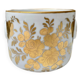 Golden flowers cup