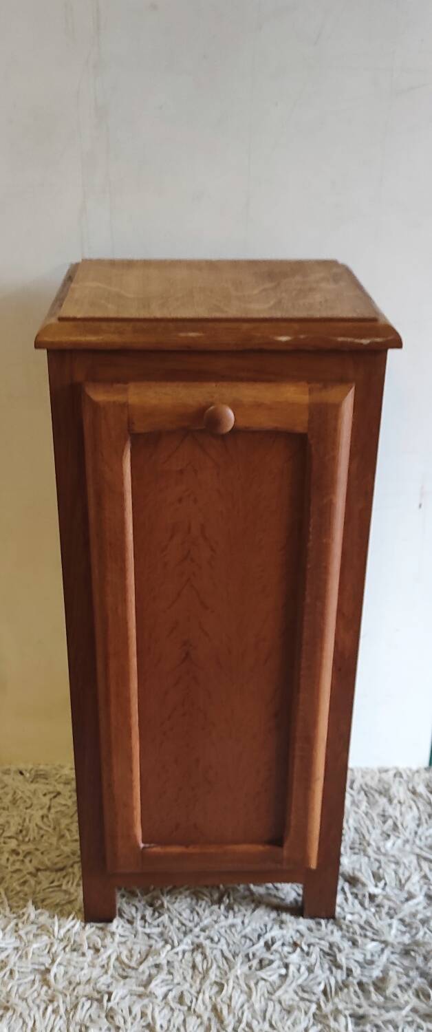 Mado style storage unit in solid wood - 1950s