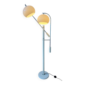 White Dijkstra mushroom swing arm space age floor lamp