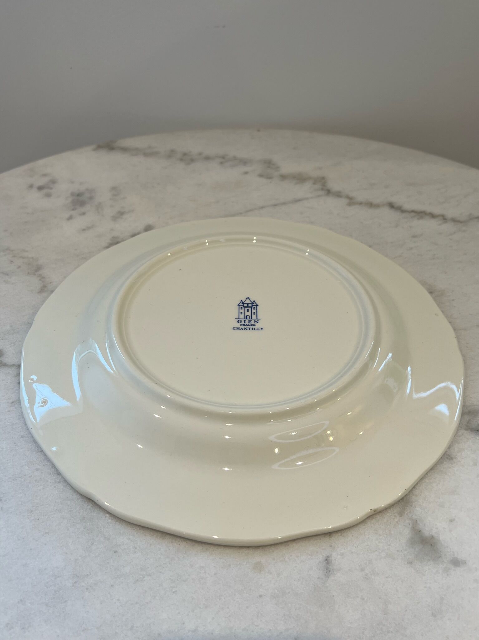 Assiette plat Gien