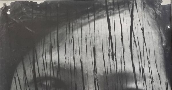 Photographie argentique vintage, portrait, tirage original encadré 42x52 cm