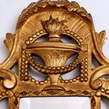 Room mirror - Bridal mirror - gilded wood - period: XVIIIth century
