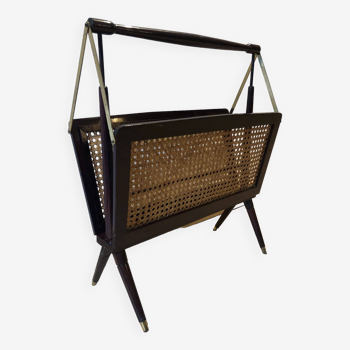 Magazine rack attributed to Cesare Lacca, 1950s