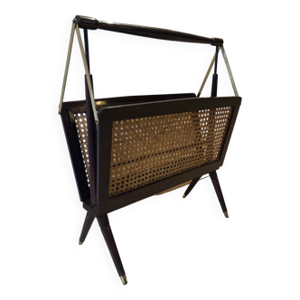 Magazine rack attributed to Cesare Lacca, 1950s