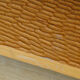 Coffee table Ecart International by Andrée Putman model "crossing" oak wood