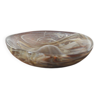 Danish Glass Model 868 Bowl by Michael Bang for Holmegaard, 1970s