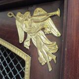 Acajou Library of Cuba Scd Empire decorated with 50 gilded bronzes