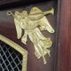 Acajou Library of Cuba Scd Empire decorated with 50 gilded bronzes