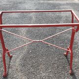 Wrought iron bistro table