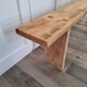 Large antique farmhouse bench in solid wood – 200 cm