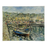 Tableau " Vue de Cannes", XXème